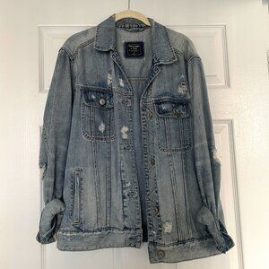 Abercrombie & Fitch Girlfriend Denim Jacket (Size M)